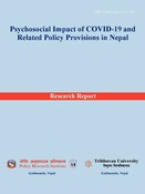 PPS no. 50: Psychosocial Impact of COVID-19 and Related Policy Provisions in Nepal