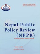 Nepal Public Policy Review (NPPR) Vol. - 2,  2022