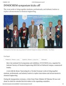 INNOCHEM symposium kicks off