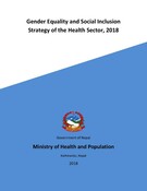 Gender Equality and Social Inclusion Strategy of the Health Sector, 2018