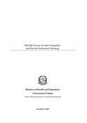 Health Sector Gender Equality and Social Inclusion Strategy, 2009