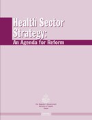 Health sector strategy: An Agenda For Reform