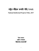 राष्ट्रिय बैद्धिक सम्पत्ति नीति, २०६३